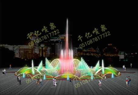 Dry type fountain 002