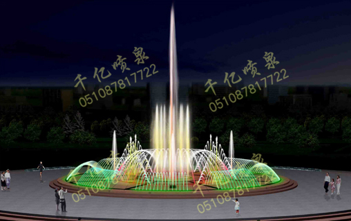 Dry type fountain 020