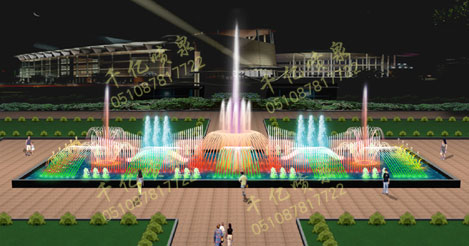 廣場噴泉002